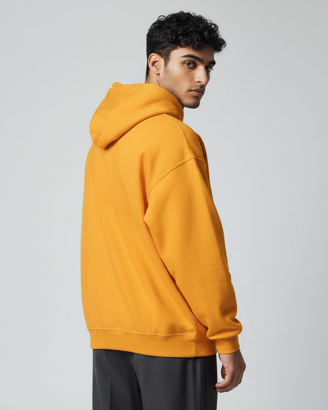 GYM PANTHERS Beast Elite Hoodie in bright yellow, a comfortable and durable hooded sweatshirt for active lifestyles.